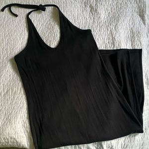 Ribbed Halter Dress